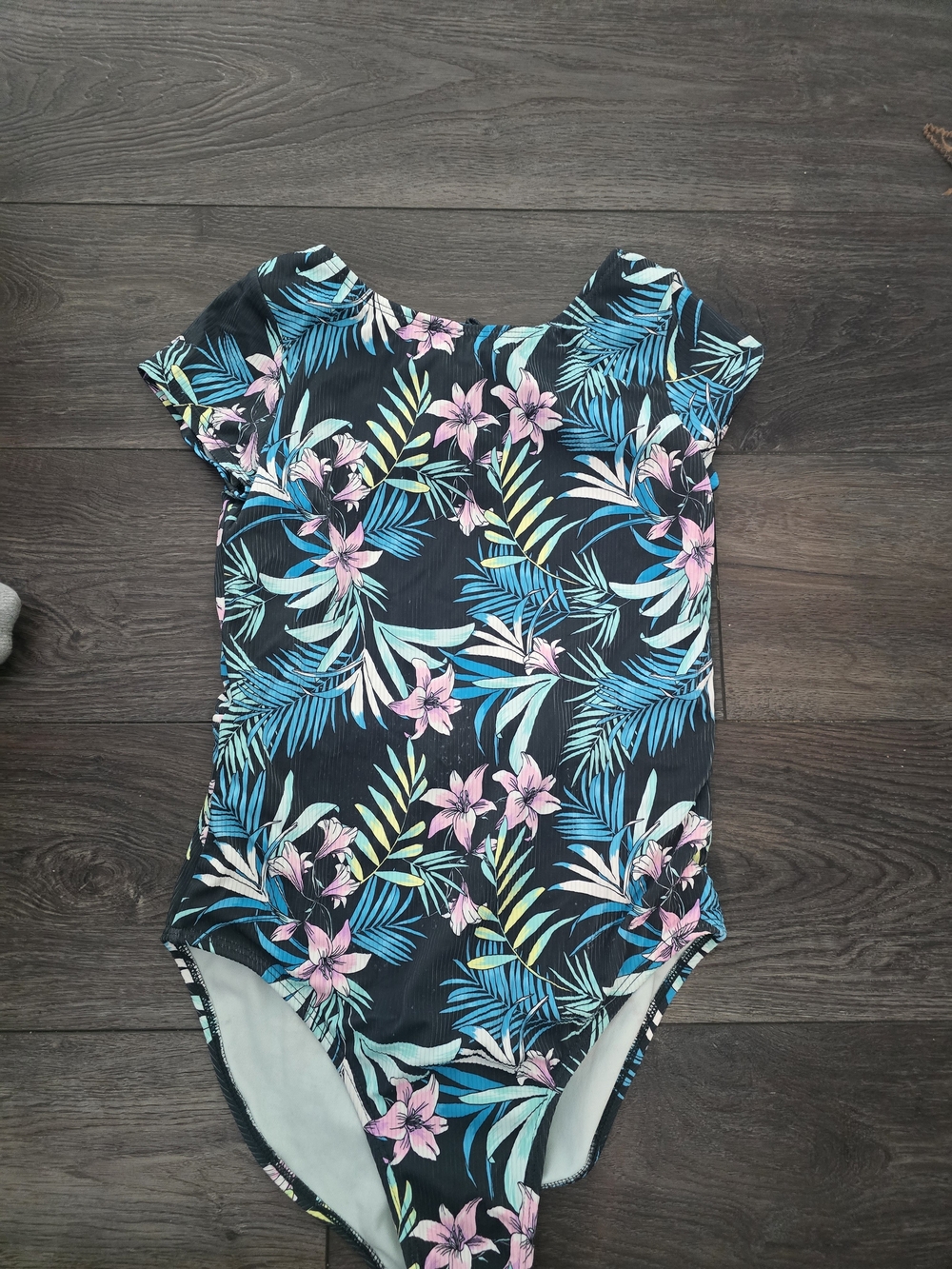 art class Black and Light Blue Swimsuit